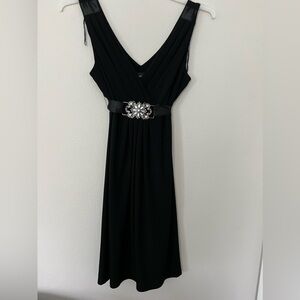Scarlett Nite Petite Black Dress woman Sleeveless